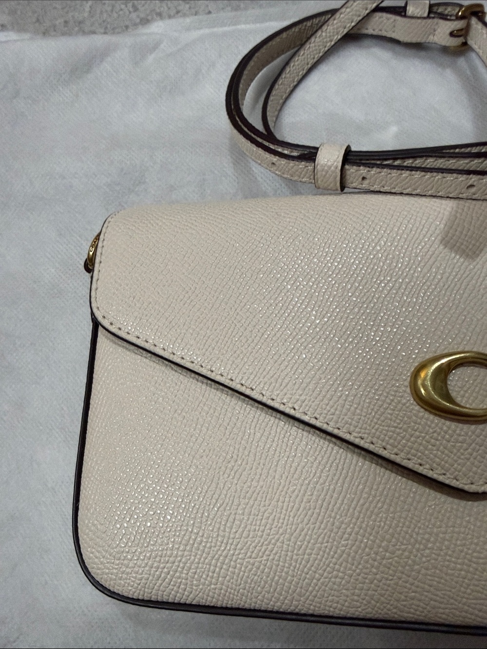 Coach chalk Crossbody Bag with Gold Hardware - Picture 2 of 9